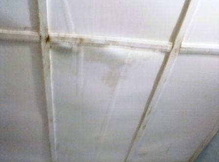 Fuite plafond 