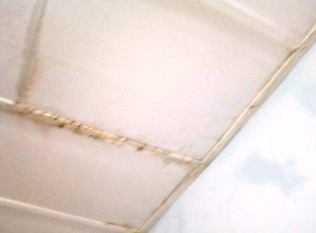 Fuite plafond 
